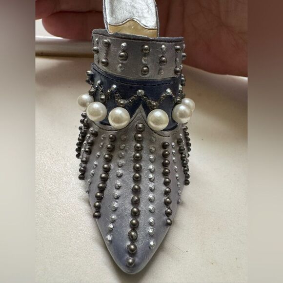 Vintage Mini Shoe Collection Porcelain China Pottery Shoe - Picture 6 of 9